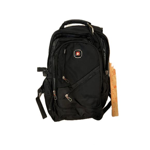 Swiss Gear CecilLaptop Backpack Black Red